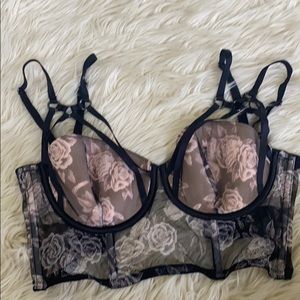 Victoria’s Secret cropped corset top